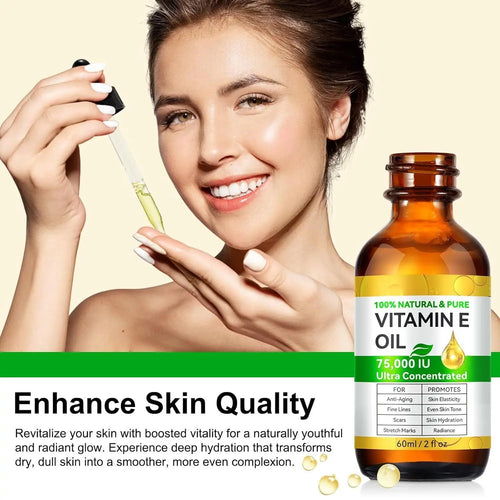 Household Cosmetics Skincare Vitamin E Oil 60ml Louisiana Mart