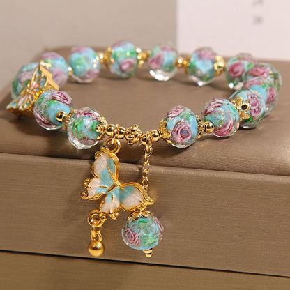 Female Versatile New Chinese Rose Garden Bracelet