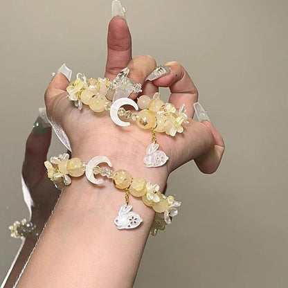 Rabbit Beaded Bracelet Chinese Niche Bracelet