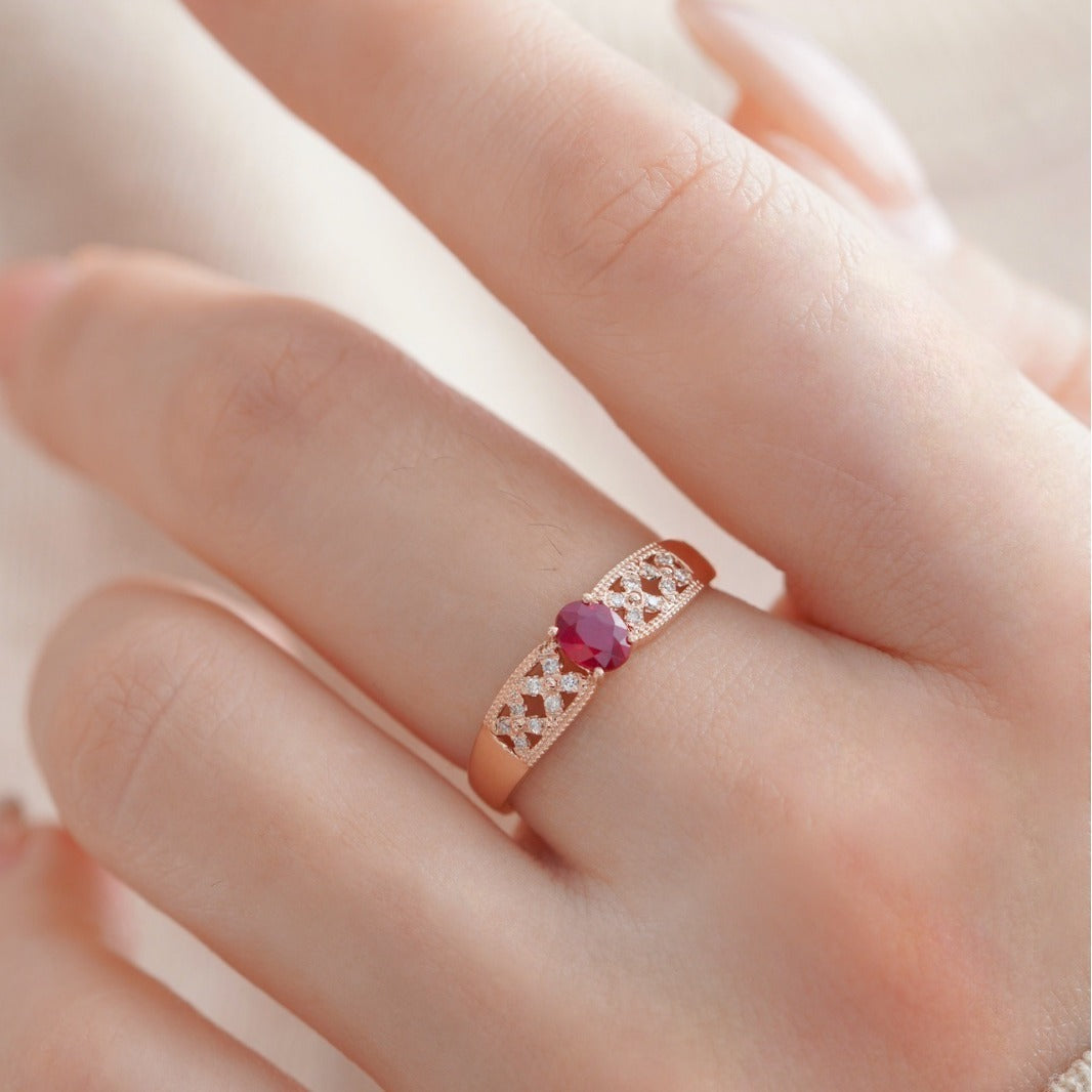 French Sterling Silver New Chinese Ring