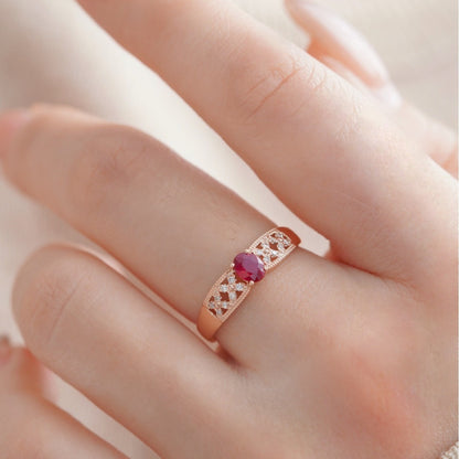 French Sterling Silver New Chinese Ring