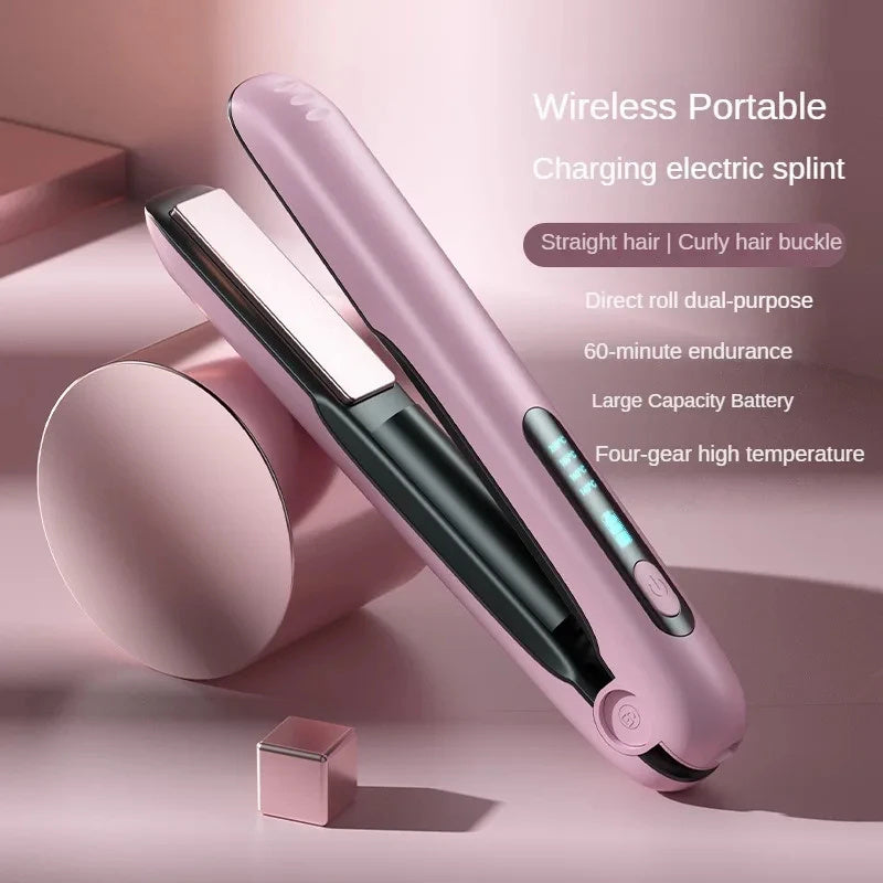 Wireless Hair Straightener Dry And Wet Uses Louisiana Mart