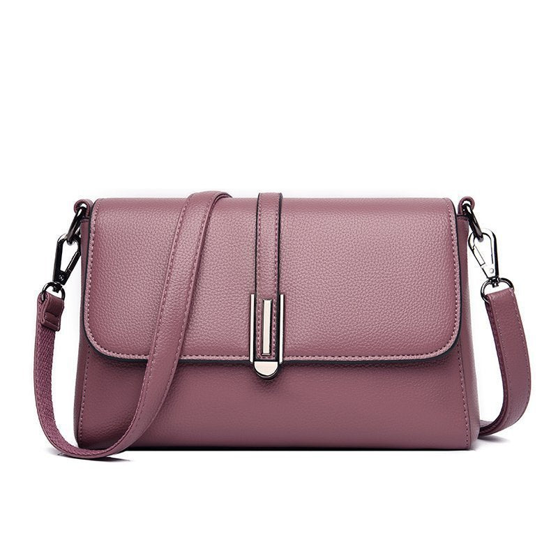 Single Shoulder Bag Women PU Leather Crossbody Purse Daily