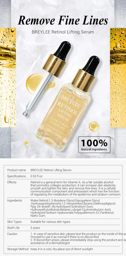 Retinol Lifting Firming  Face Collagen Essence Serum Vitamin A Louisiana Mart