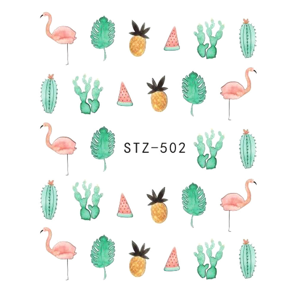 1pcs Nail Sticker Butterfly Flower Water Transfer Decal Sliders for Nail Art Decoration Tattoo Manicure Wraps Tools Tip JISTZ508 Louisiana Mart