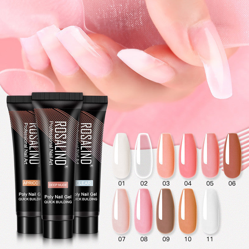 ROSALIND Manicure Extended Glue 15ml Crystal UV Louisiana Mart