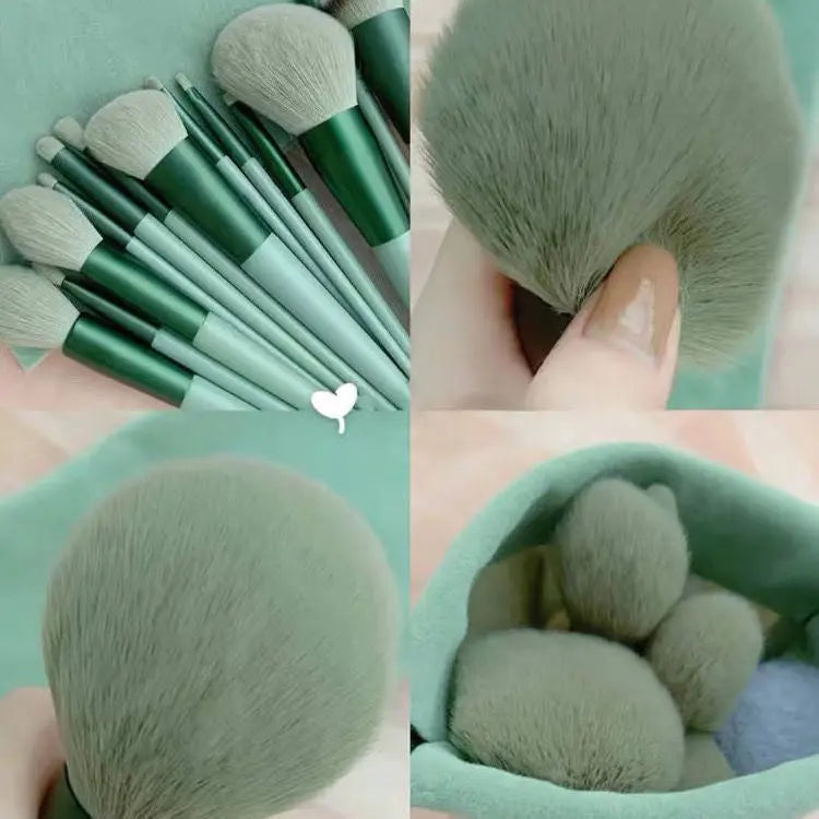 13Pcs Makeup Brush Set Make Up Concealer Brush Blush Powder Brush Eye Shadow Highlighter Foundation Brush Cosmetic Beauty Tools Louisiana Mart