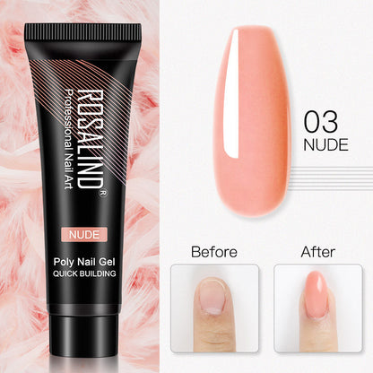 ROSALIND Manicure Extended Glue 15ml Crystal UV Louisiana Mart