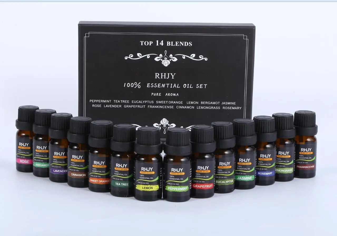 Aromatherapy Essential Oil Set Louisiana Mart