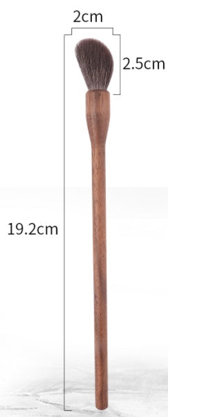 5 Walnut Makeup Brush
