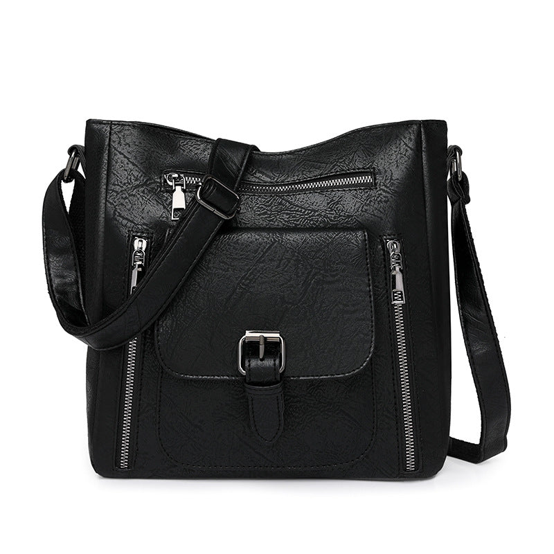 Retro Crossbody Bag black