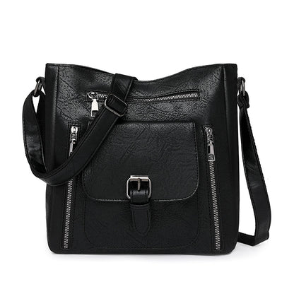 Retro Crossbody Bag black