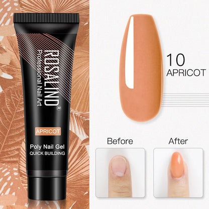 ROSALIND Manicure Extended Glue 15ml Crystal UV Louisiana Mart