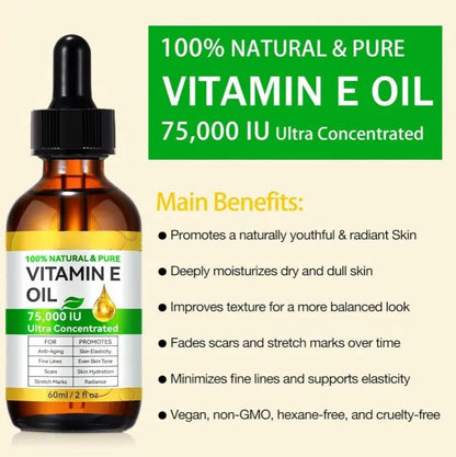 Household Cosmetics Skincare Vitamin E Oil 60ml Louisiana Mart