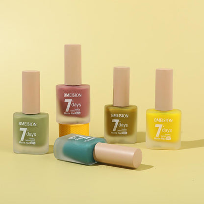 Frosted No-baking Quick-drying Nude Matte Nail Polish