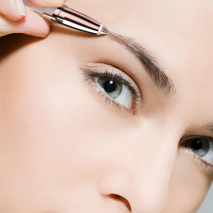 Dermatologist approved Flawlessly Brows Electric Eyebrow Remover Louisiana Mart