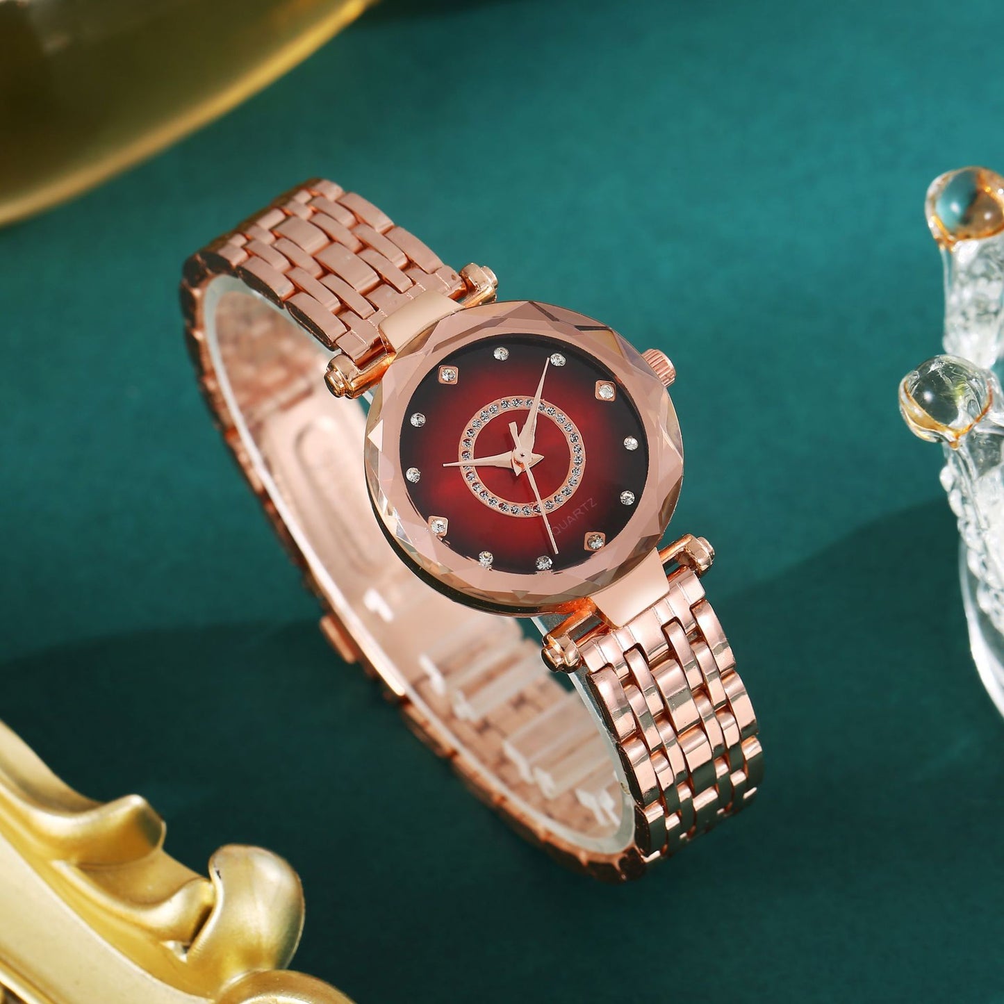 Women's Starry Sky Watch - Elegant Luxury Dress Timepiece