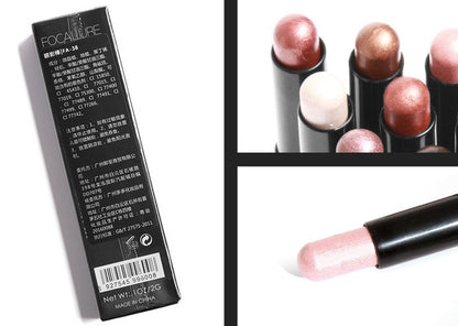 Focallure 12 colors Eyeshadow Eyeliner Pencil In One