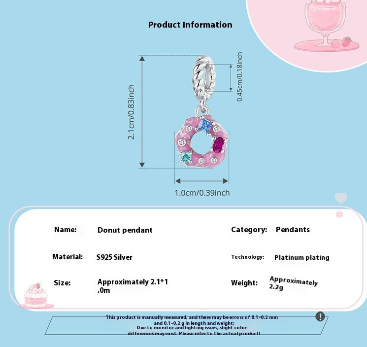 Original Dream Sweet Donut Pendant Parts