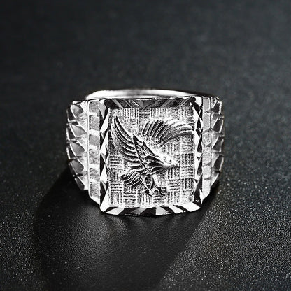 Flying Eagle Domineering European And American Men's Ring