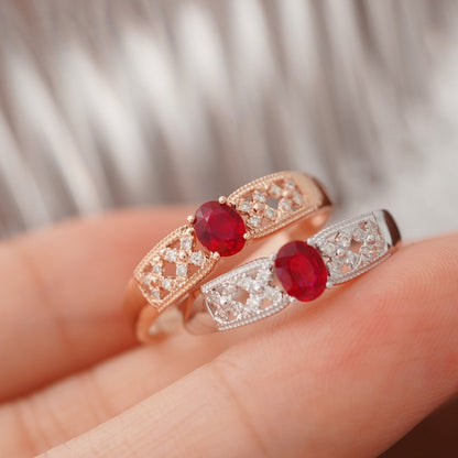 French Sterling Silver New Chinese Ring