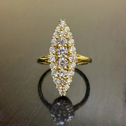 Women's Fashion Casual Full Diamond Ring