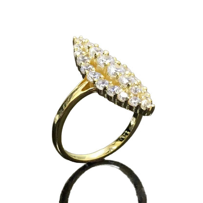 Women's Fashion Casual Full Diamond Ring