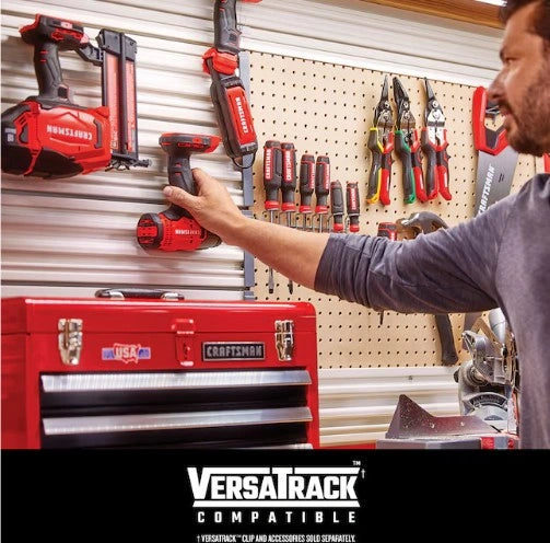 CRAFTSMAN V20 4-Tool Cordless Combo Kit with Batteries (2-Batteries and Charger Included)