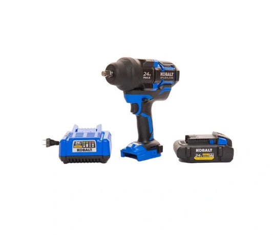 Kobalt XTR 24V Brushless 1/2-in Cordless Impact Wrench Kit (Battery Included and Charger Included)