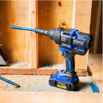 Kobalt XTR 24V Brushless 1/2-in Cordless Impact Wrench Kit (Battery Included and Charger Included)