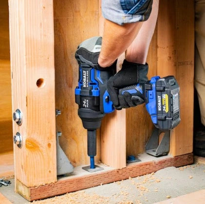 Kobalt XTR 24V Brushless 1/2-in Cordless Impact Wrench Kit (Battery Included and Charger Included)