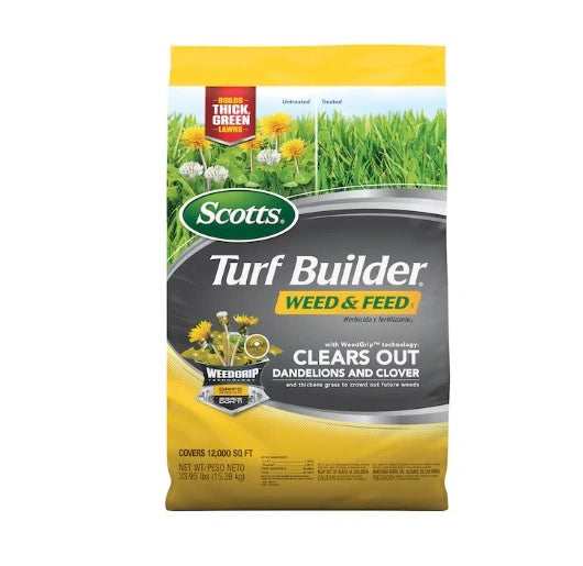 Scotts Turf Builder Weed & Feed 28-0-3 Lawn Fertilizer 11.32-lb