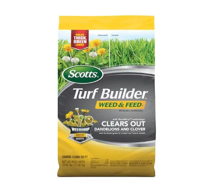 Scotts Turf Builder Weed & Feed 28-0-3 Lawn Fertilizer 11.32-lb