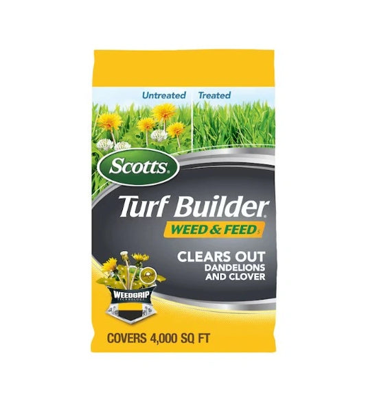 Scotts Turf Builder Weed & Feed 28-0-3 Lawn Fertilizer 11.32-lb
