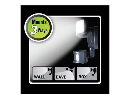 Good Earth LED Motion Flood Light 2-Head 1400 Lumens