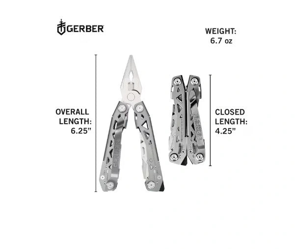 Gerber Suspension NXT 15-in-1 Multi-Tool with Pocket Clip