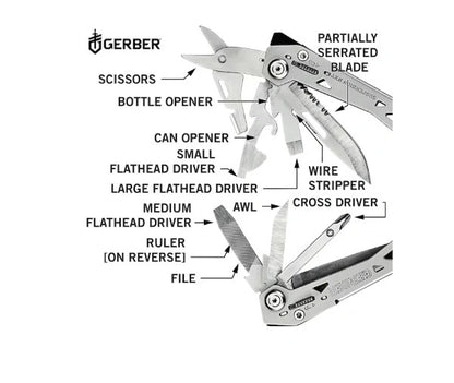 Gerber Suspension NXT 15-in-1 Multi-Tool with Pocket Clip