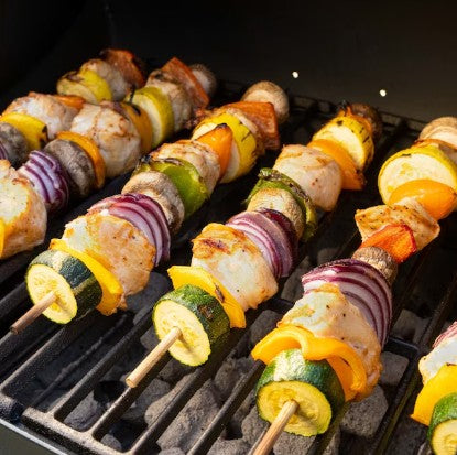 Char-Griller Portable Charcoal Grill with Side Fire Box