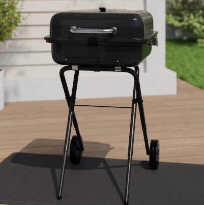 Master Forge Portable Charcoal Grill 340 sq in Black