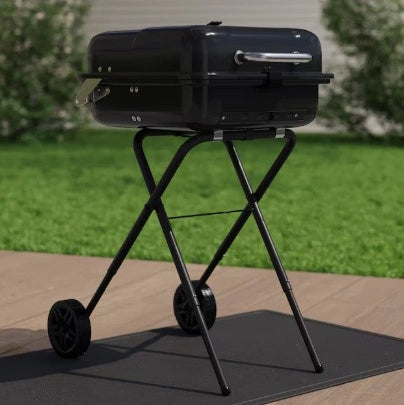 Master Forge Portable Charcoal Grill 340 sq in Black