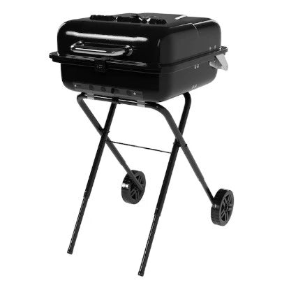 Master Forge Portable Charcoal Grill 340 sq in Black