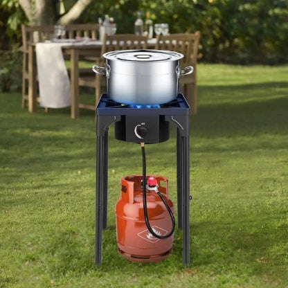 Outopee Single Burner Propane Outdoor Cooker Manual Ignition