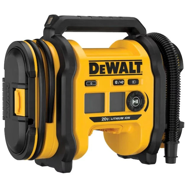 DEWALT DCC020IB 20V Tire Inflator 160 PSI 3 Power Sources