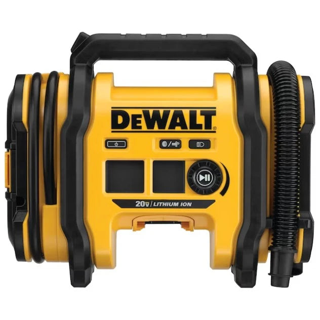 DEWALT DCC020IB 20V Tire Inflator 160 PSI 3 Power Sources
