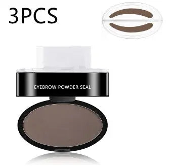 Eyebrow Powder Stamp Tint Stencil Kit Cosmetics Professional Makeup Waterproof Eye Brow Stamp Lift Eyebrow Enhancers Stencil Kit Louisiana Mart