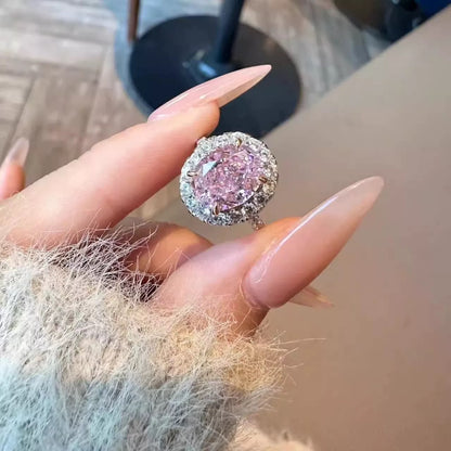 Super Big Diamond Open Adjustable Fashion Ring