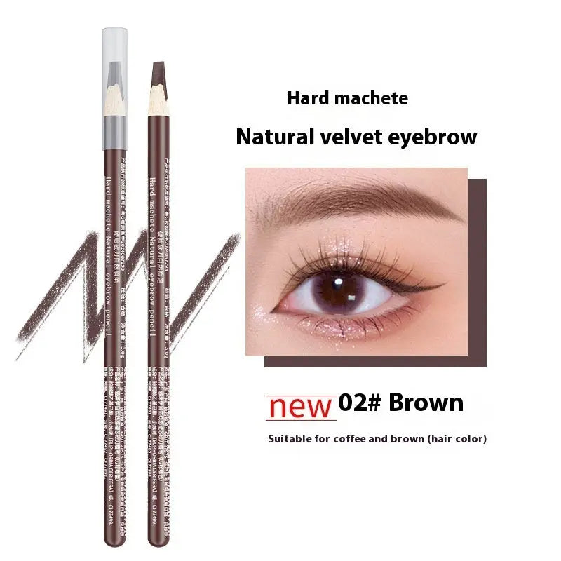 Hard Core Wild Eyebrow Pencil Waterproof And Sweatproof Distinct Look Louisiana Mart