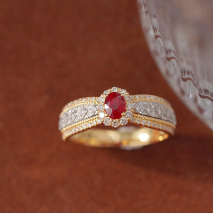 S925 Sterling Silver Compound Ring For Women