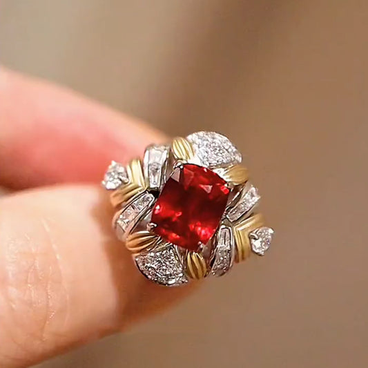 S925 Sterling Silver Ring Gold