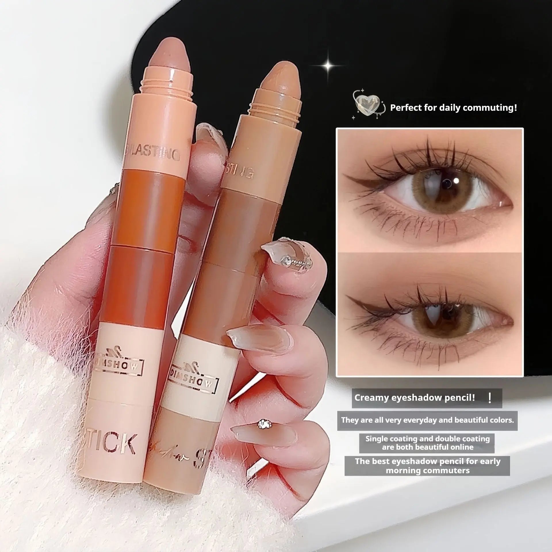 Five And Five Sections Lazy Eyeliner Pen Highlight Plain Face Louisiana Mart